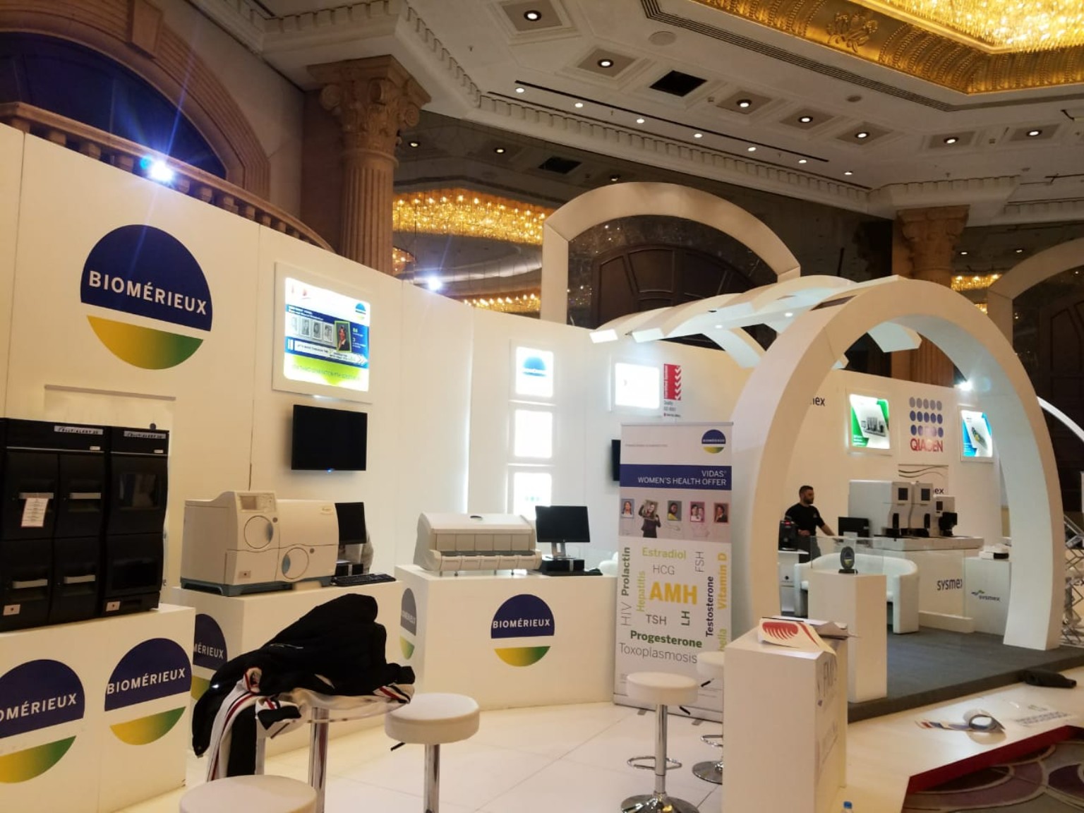 Medical exhibition booth